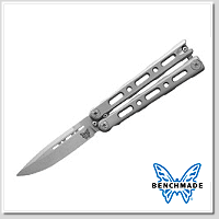 【新年特價】Benchmade Ti Balisong Laro 灰鈦柄蝴蝶刀(CPM-MagnaCut鋼)