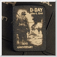 Zippo D-DAY 諾曼第登陸80週年紀念版打火機 - 1941版型(2面加工) 限量發行